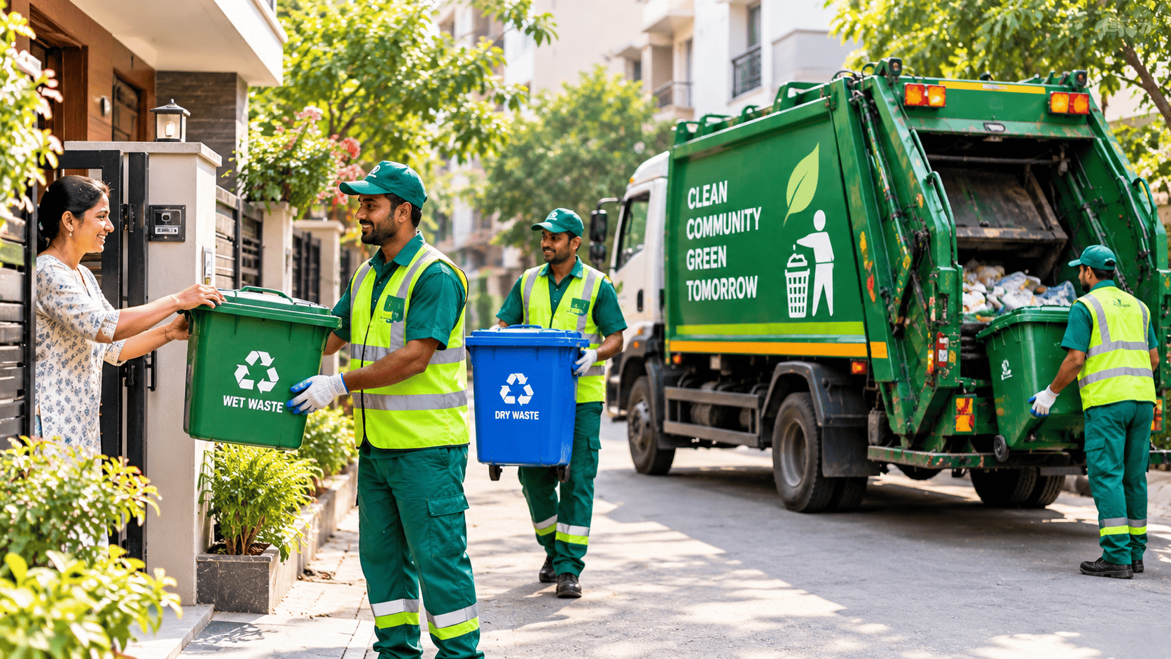Door-to-Door Waste Collection and Waste Segregation